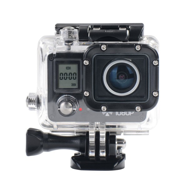 Kekexili AMK5000S 20MP 1080P Sport-Action-Kamera WIFI 170 ° Weitwinkel Sport-Video-Wasserdicht 30M Camcorder Sport-Kamera für Wandern / Radfahren / Tauchen / Surfen-Schwarz-35